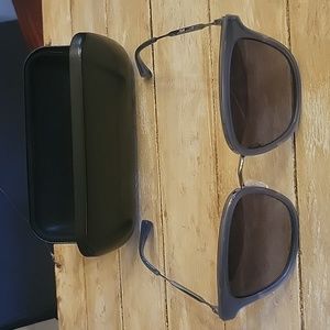 Alexander McQueen Sunglasses.  Blue Ruthenium.  Unisex